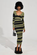 DESTINATIONS SWEATER DRESS