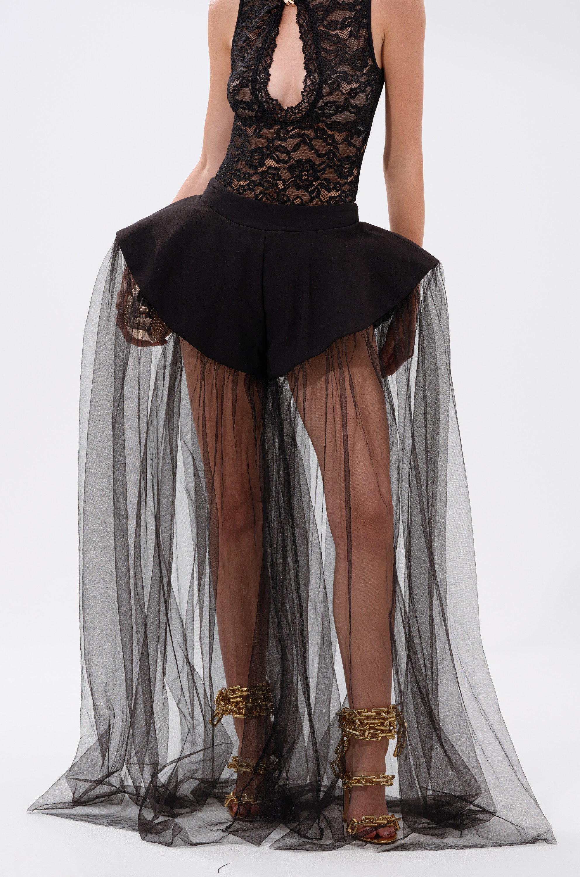 ALL OF THE DRAMA TULLE PANTS