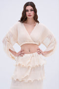 RUFFLE HEAVEN BLOUSE