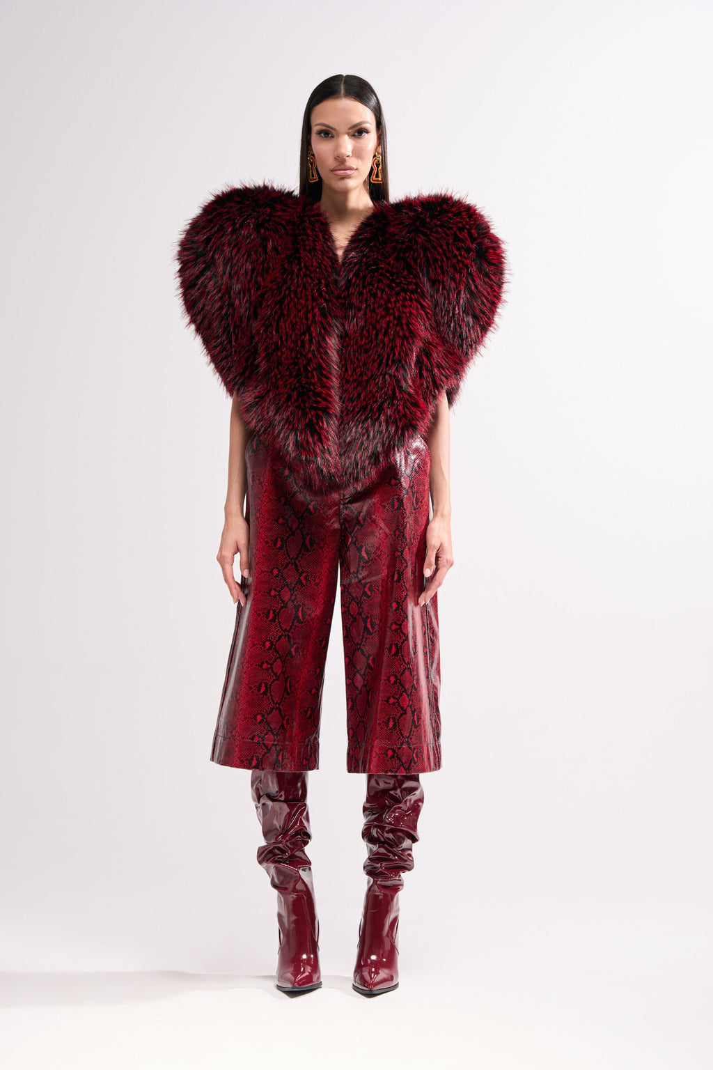 STAR CROSSED LOVER FAUX FUR VEST