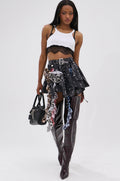 FEELING WILD MINI SKIRT