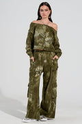 NINA CARGO SWEATPANT