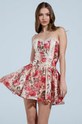 KEEP DREAMIN FLORAL MINI DRESS