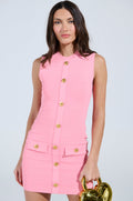 SOMEWHERE ON A BOAT BANDAGE MINI DRESS