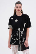 PEARL QUEEN OVERSIZED TEE