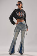 MOOD FOR THE NIGHT FLARE DENIM