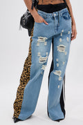 WILDIN' OUT DENIM TRACKPANTS