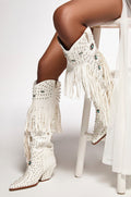 AZALEA WANG BENNETT WHITE BOOT