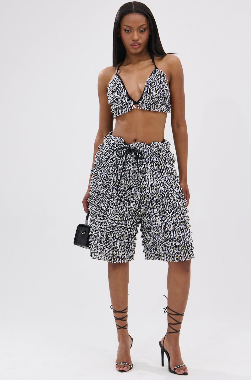 SHAGGY BRALETTE