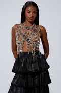 GOTTA LET IT GO RHINESTONE BRALETTE