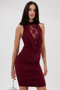 SOMETHIN DIFFERENT LACE MINI DRESS