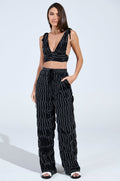 HARD TO LOVE PALAZZO PANT IN BLACK