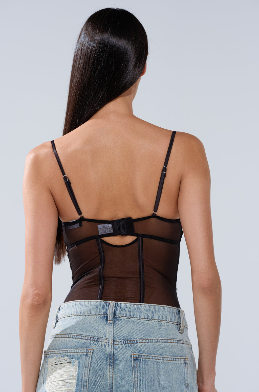 GOT YOUR ATTENTION LACE BODYSUIT