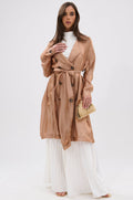 DAY TO NIGHT ORGANZA TRENCH