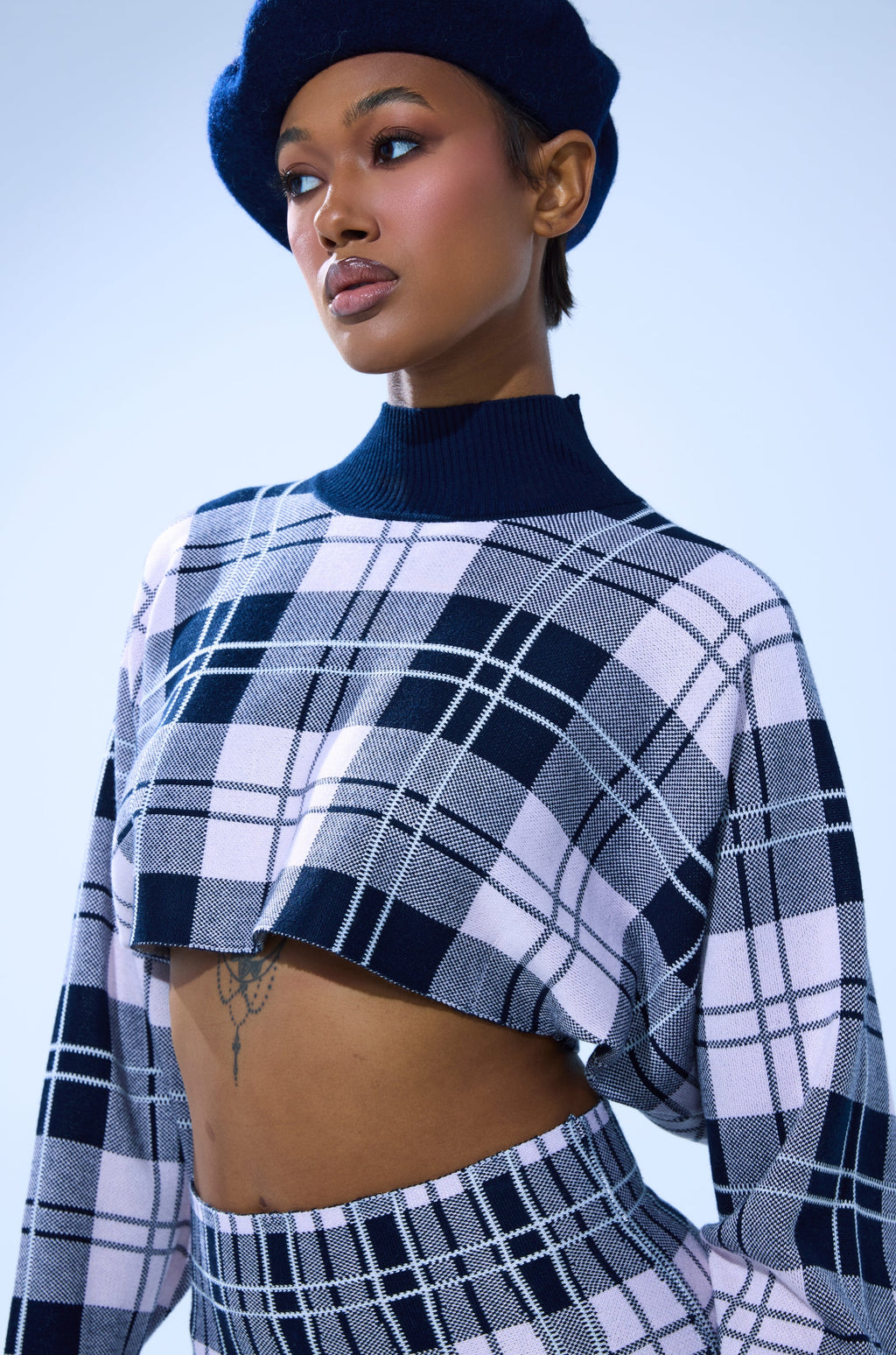 HOME FOR THE HOLIDAYS CROPPED SWEATER