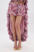REVERENT FLORAL BLOOMER SHORTS