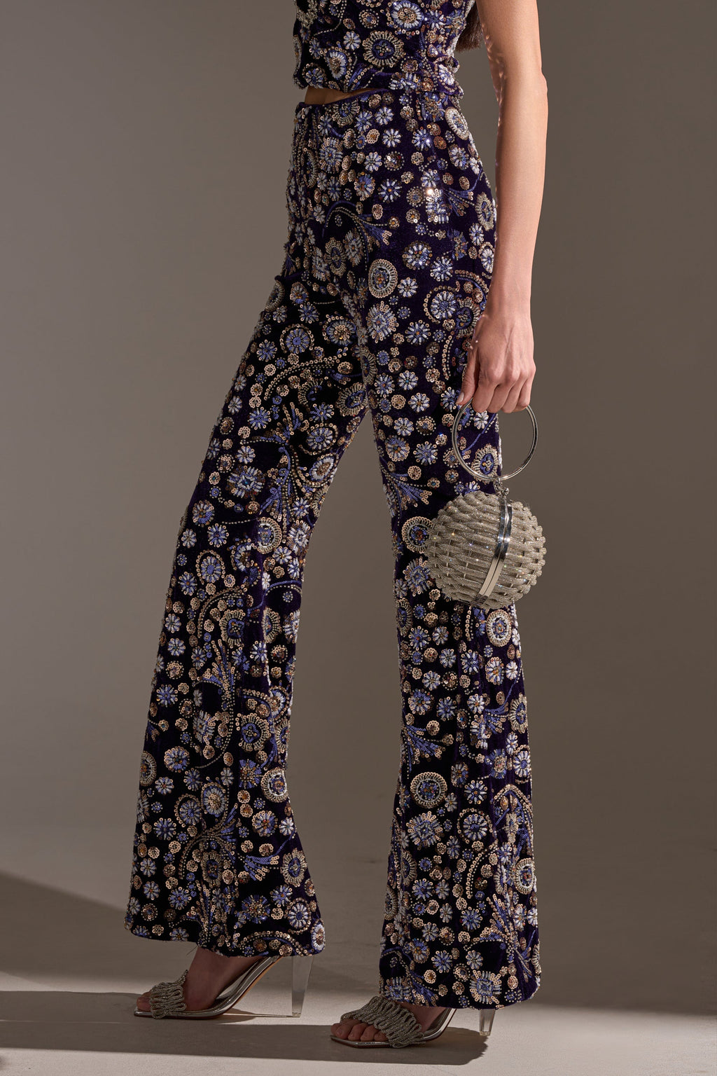 QUEEN OF EVERYTHING RHINESTONE TROUSER