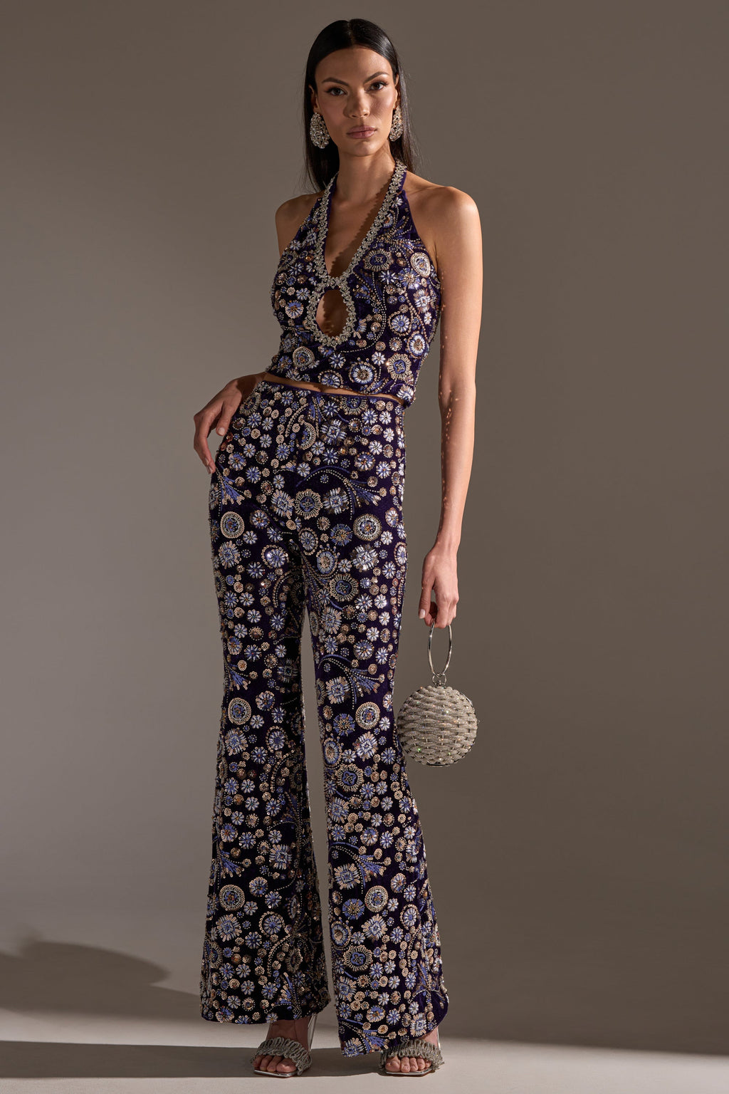 QUEEN OF EVERYTHING RHINESTONE TROUSER