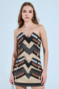 NOT YOUR BOYFRIENDS PANTS LAYERED MINI DRESS