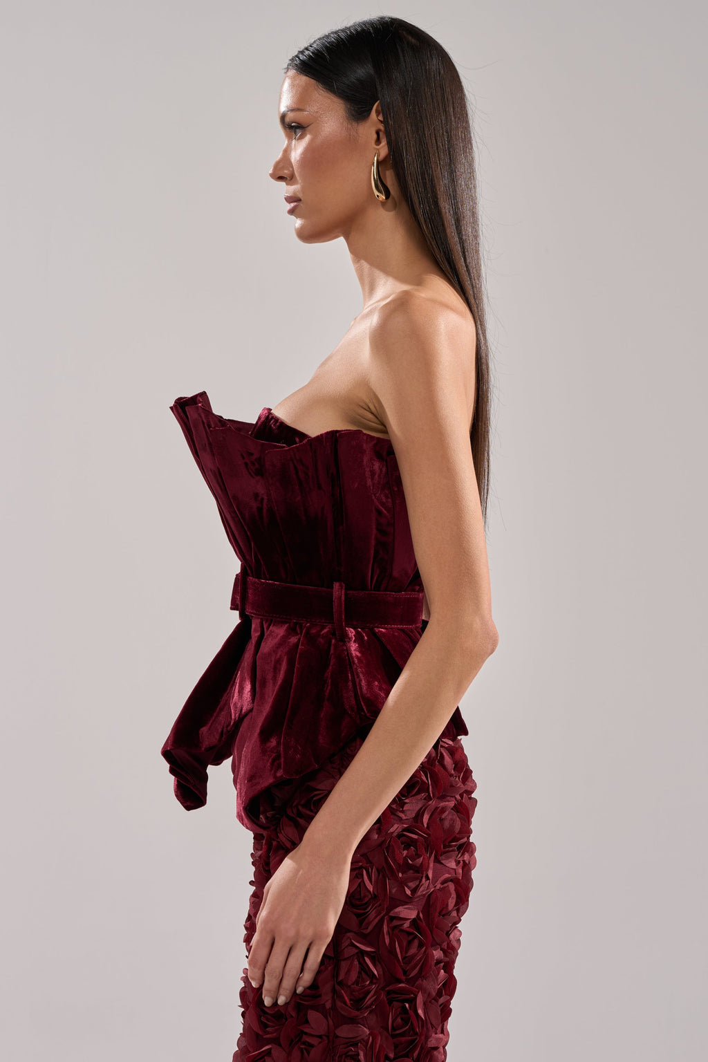 DRAMA DRAMA DRAMA VELVET BLOUSE