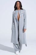 COZY LUXE KNIT TRENCH