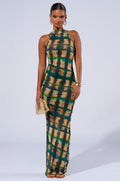 COOL FOR THE SUMMER PRINTED MAXI DRESS