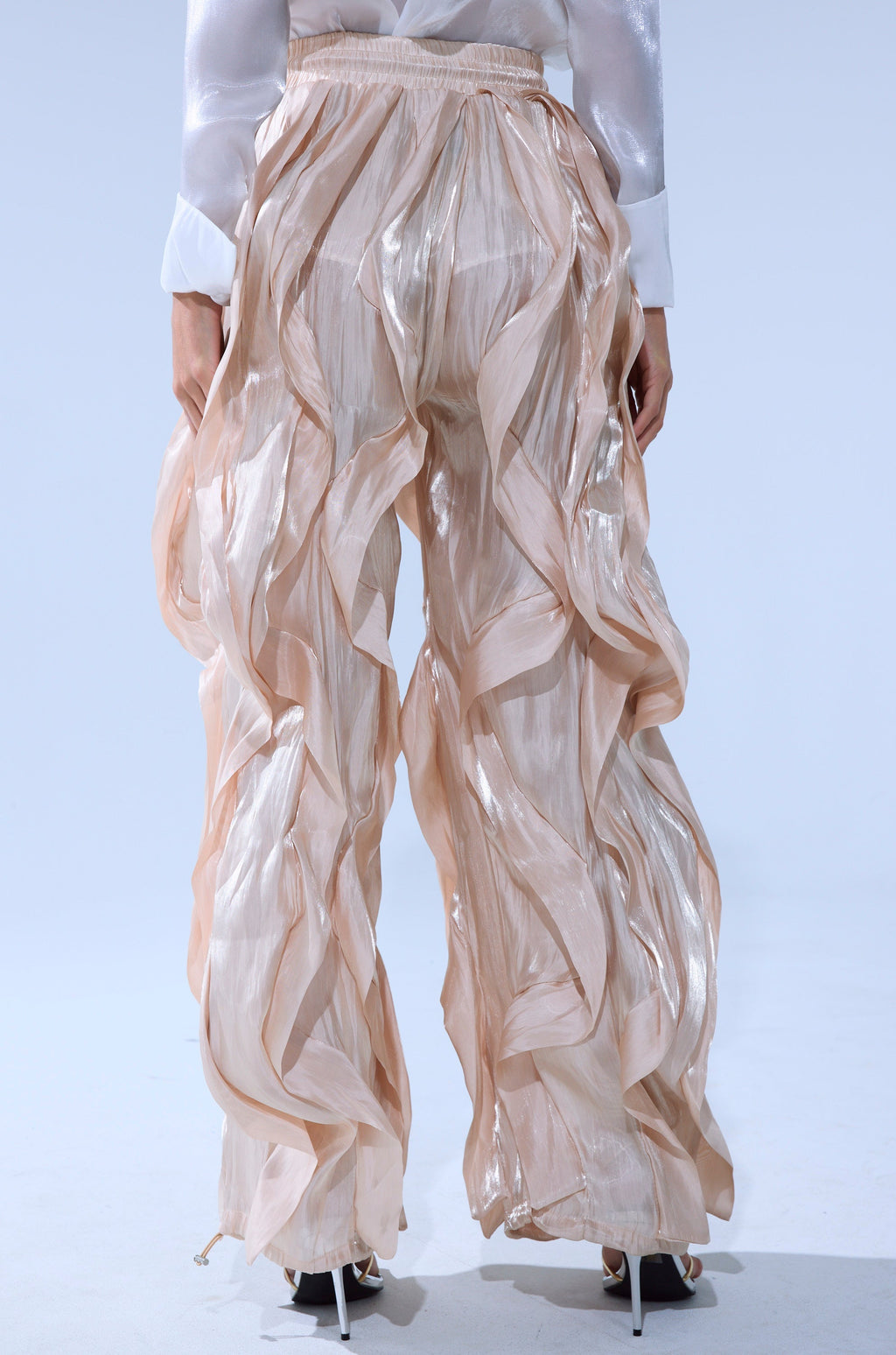 COOLEST ON THE BLOCK SATIN JOGGER