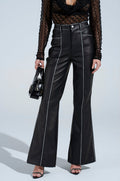 FLY GIRL FAUX LEATHER PANT
