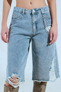 ALL IVE GOT DENIM BERMUDA SHORT