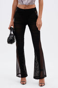OH SO SEXY MESH FLARE LEGGING