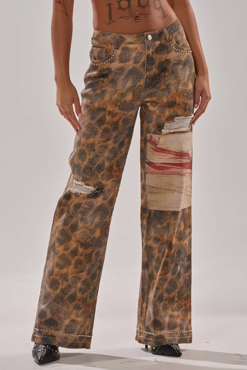 BACK OF MY MIND WIDE LEG DENIM