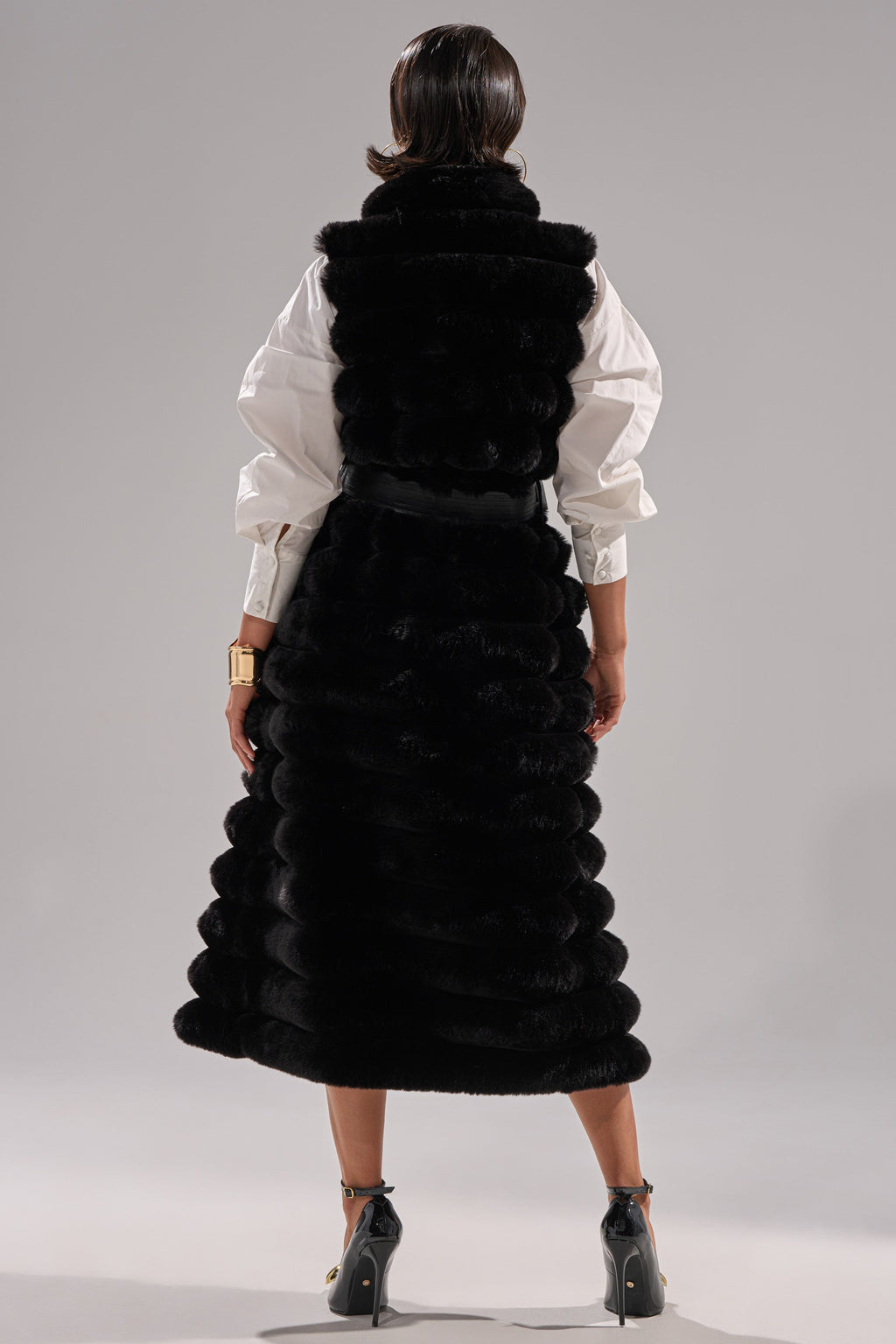 POPPY FAUX FUR VEST