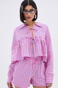 TAKE ME TO IBIZA TIE FRONT TOP