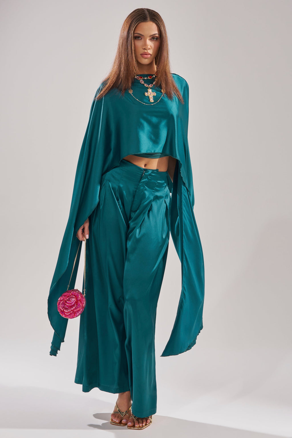 GIRLS FOR LIFE EMERALD BLOUSE