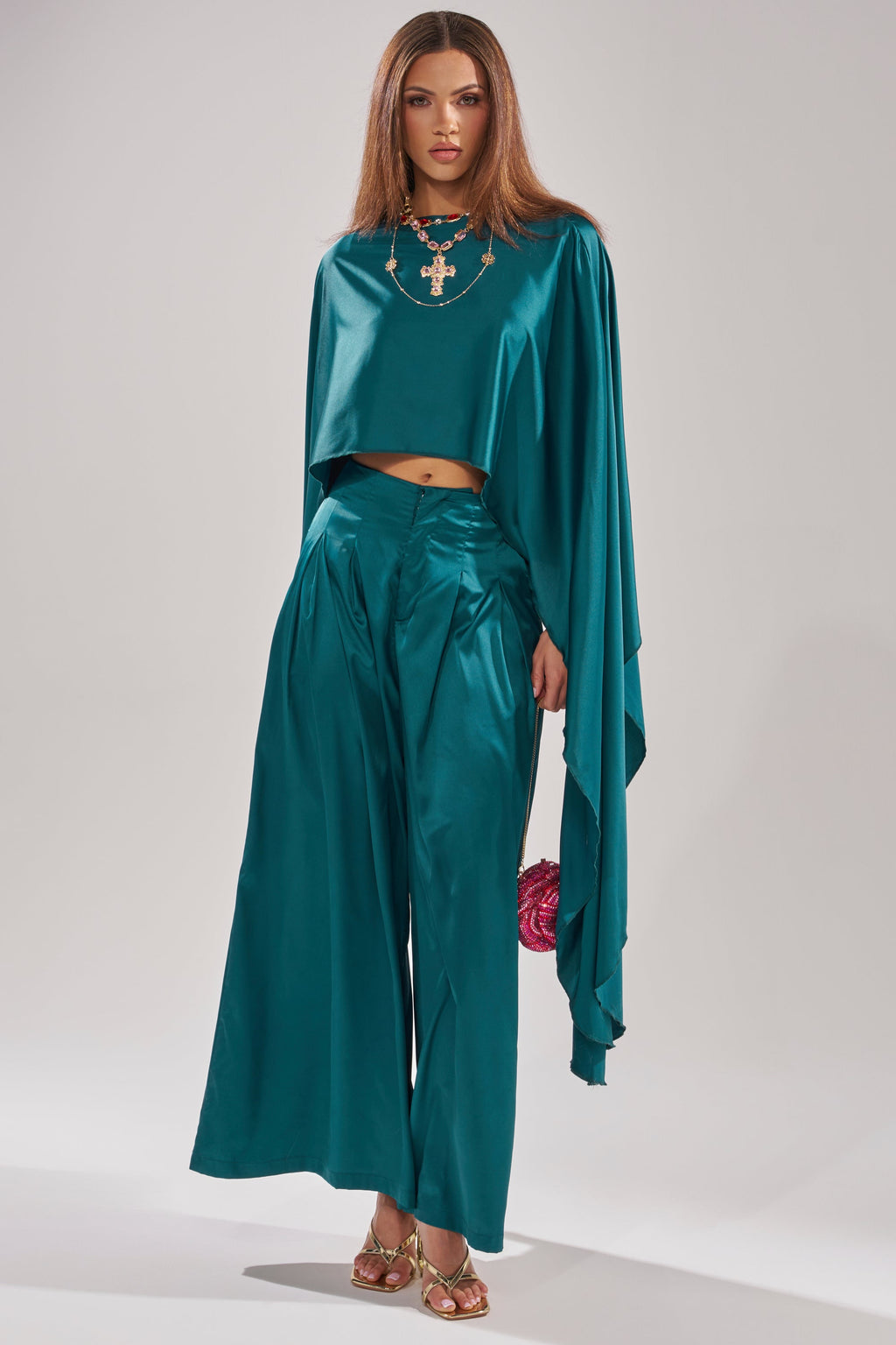 GIRLS FOR LIFE EMERALD BLOUSE