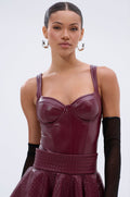 EASY LOVER BODYSUIT IN PLUM