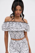 SET YOU FREE OFF THE SHOULDER BLOUSE