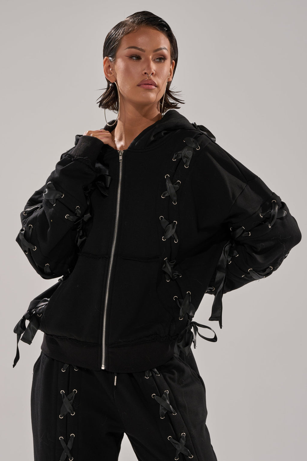 ALL LACED UP HOODIE