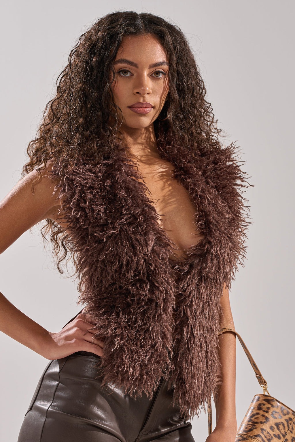 HANNAH FUR BLOUSE