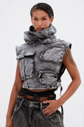 MODEL BEHAVIOR DENIM TOP