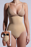 TITSY SHAPER THONG IN TAN