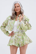 HOT SHOT BROCADE BOMBER