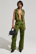 EAST HAMPTON WIDE LEG TROUSERS