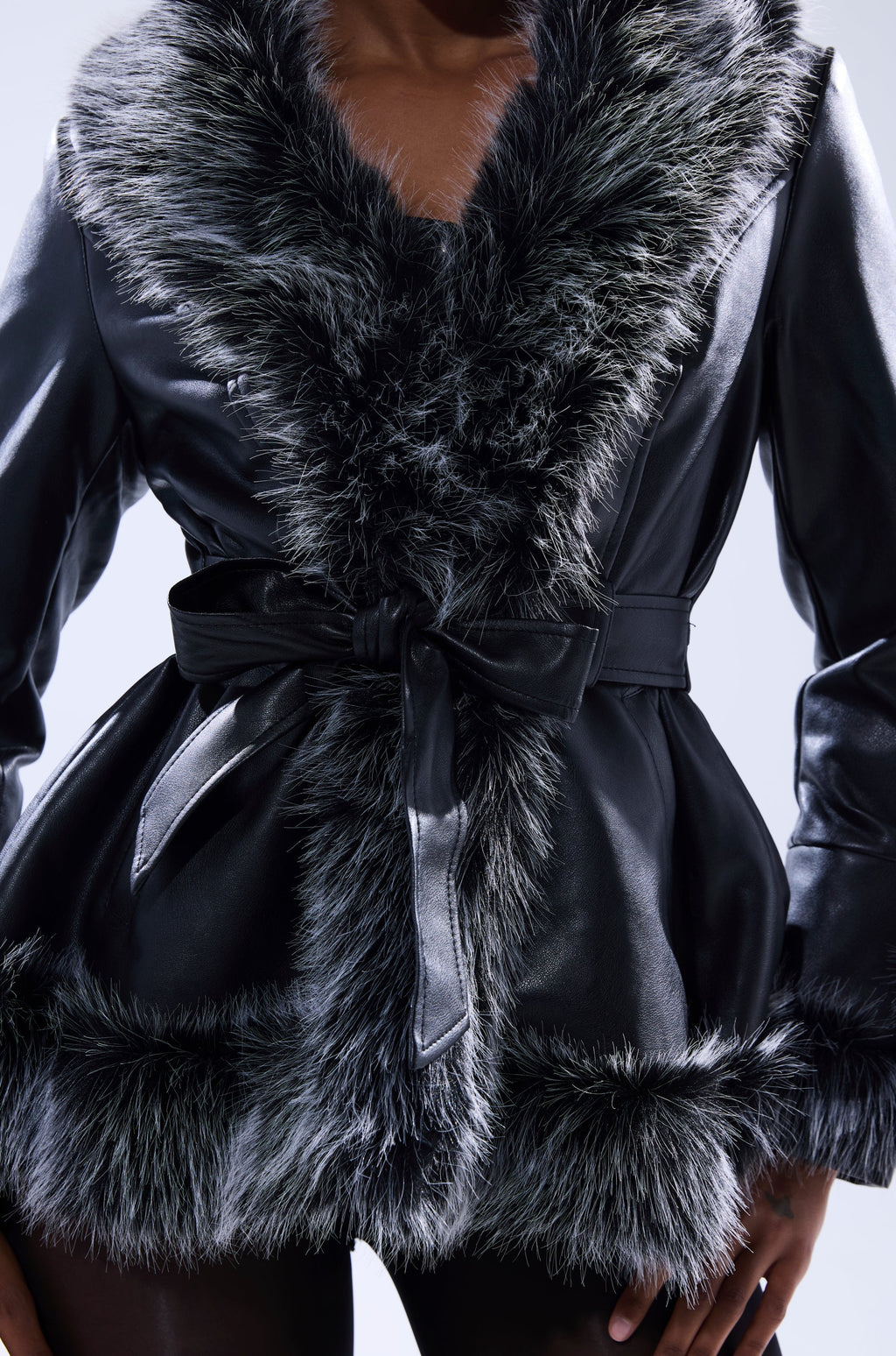 NEW KENZY FUR TRIM MOTO