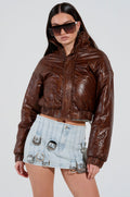 EYES OF THE NIGHT PUFFER JACKET