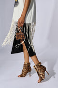 AZALEA WANG NAILY CHEETAH BUTTON UP BOOTIE