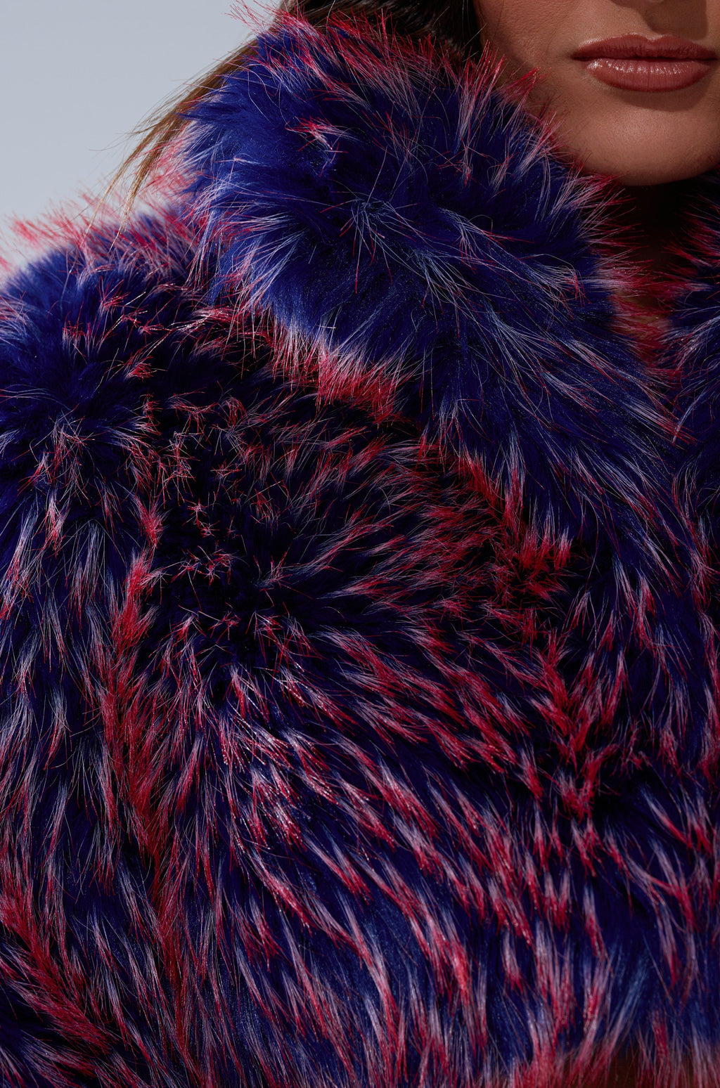 NELLIE FAUX FUR BOLERO