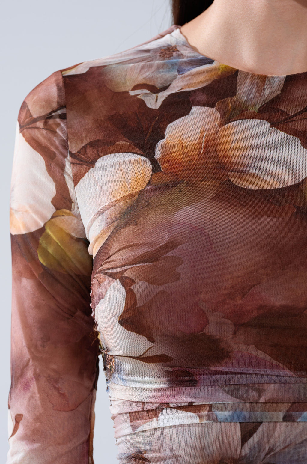 FELT CUTE PRINTED MIDI DRESS