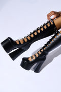 AZALEA WANG TOMLIN BLACK BOOT