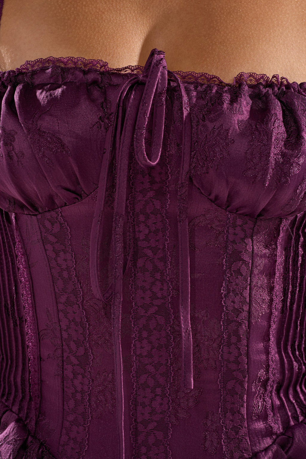 DANCE WITH ME MINI DRESS IN PLUM